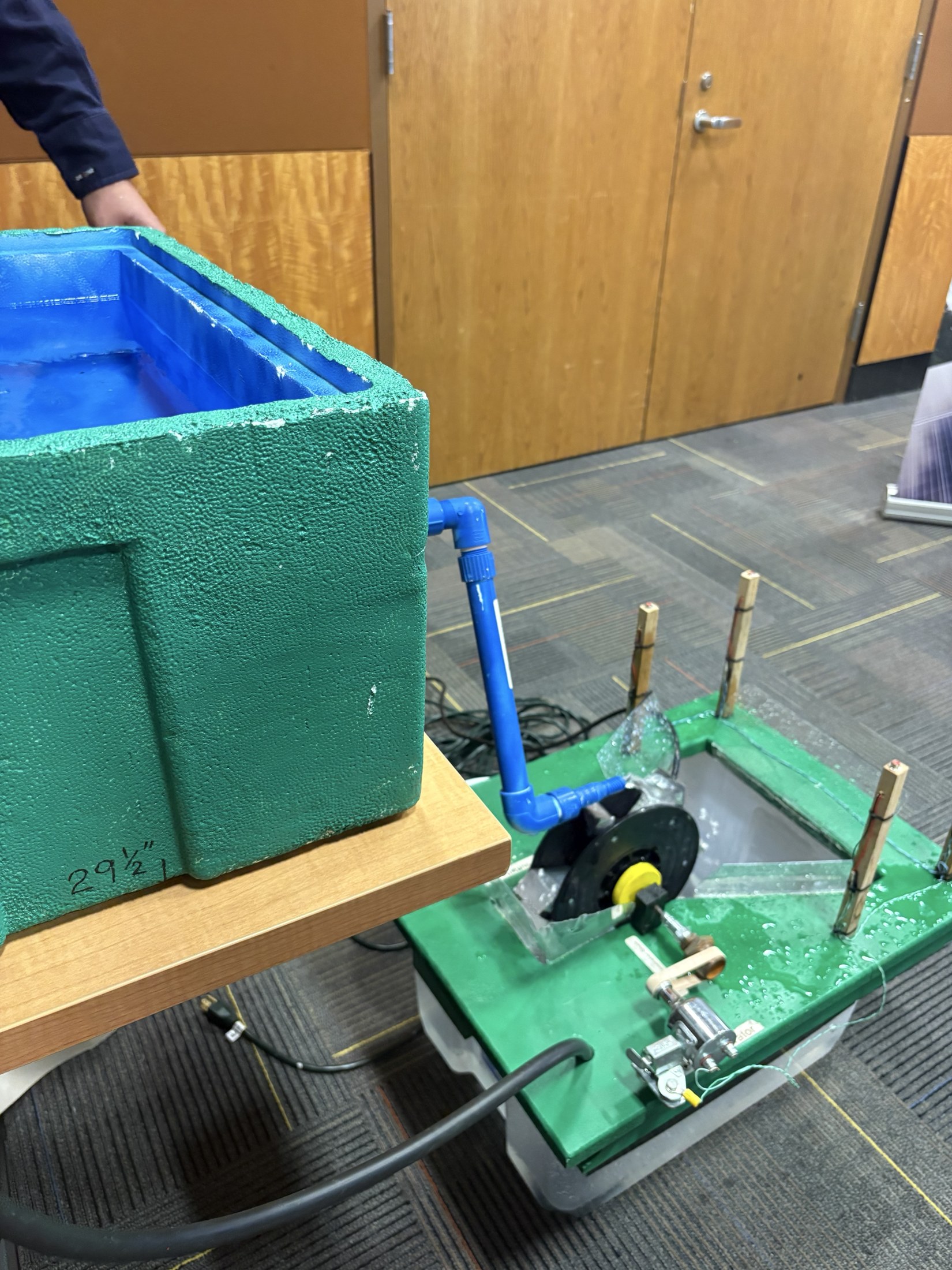 79th Electric Congress - hands-on hydropower model.