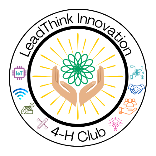 Lead Think Innovation 4-H Club Logo