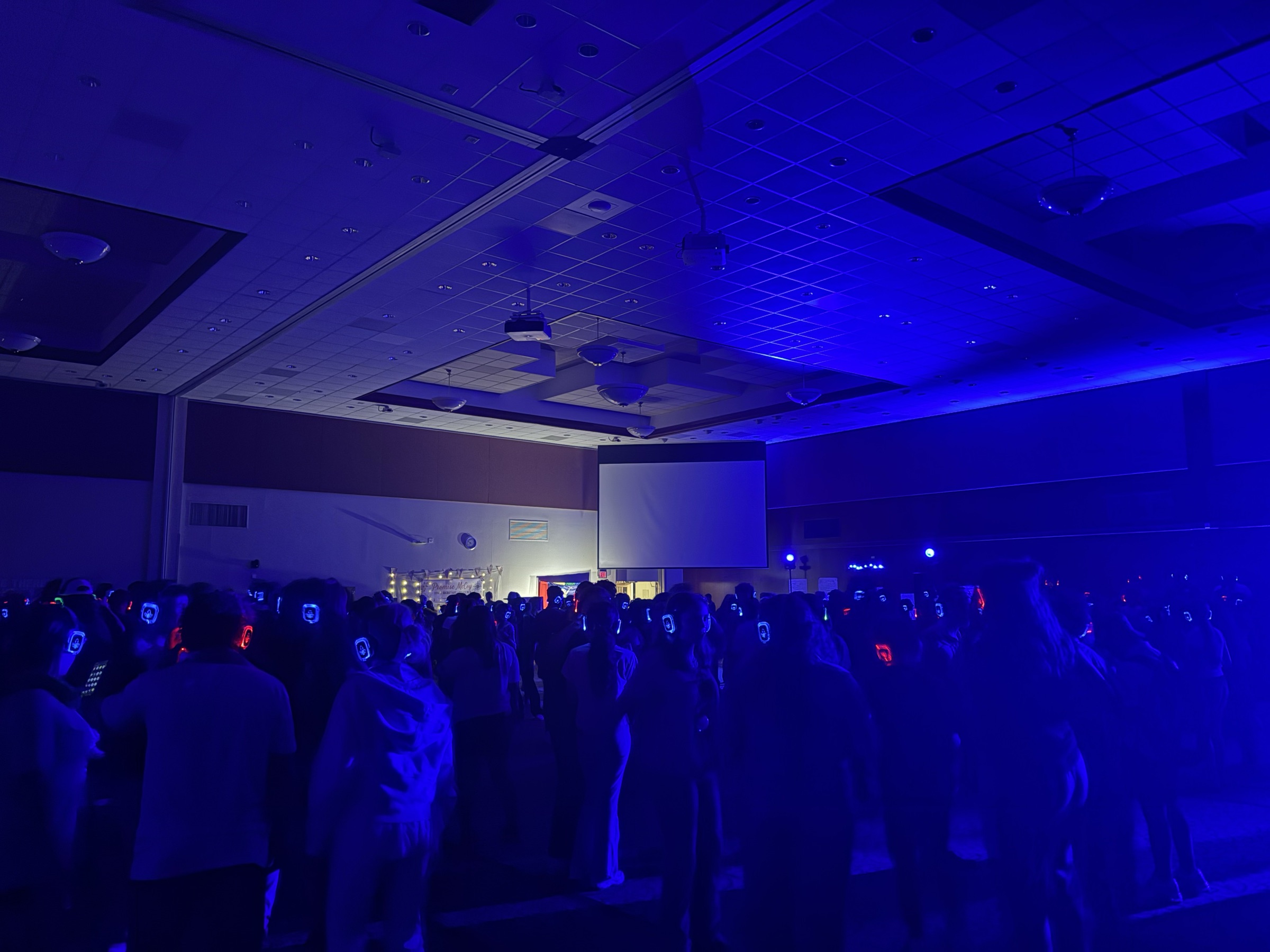 Silent disco at NC 4-H Congress.