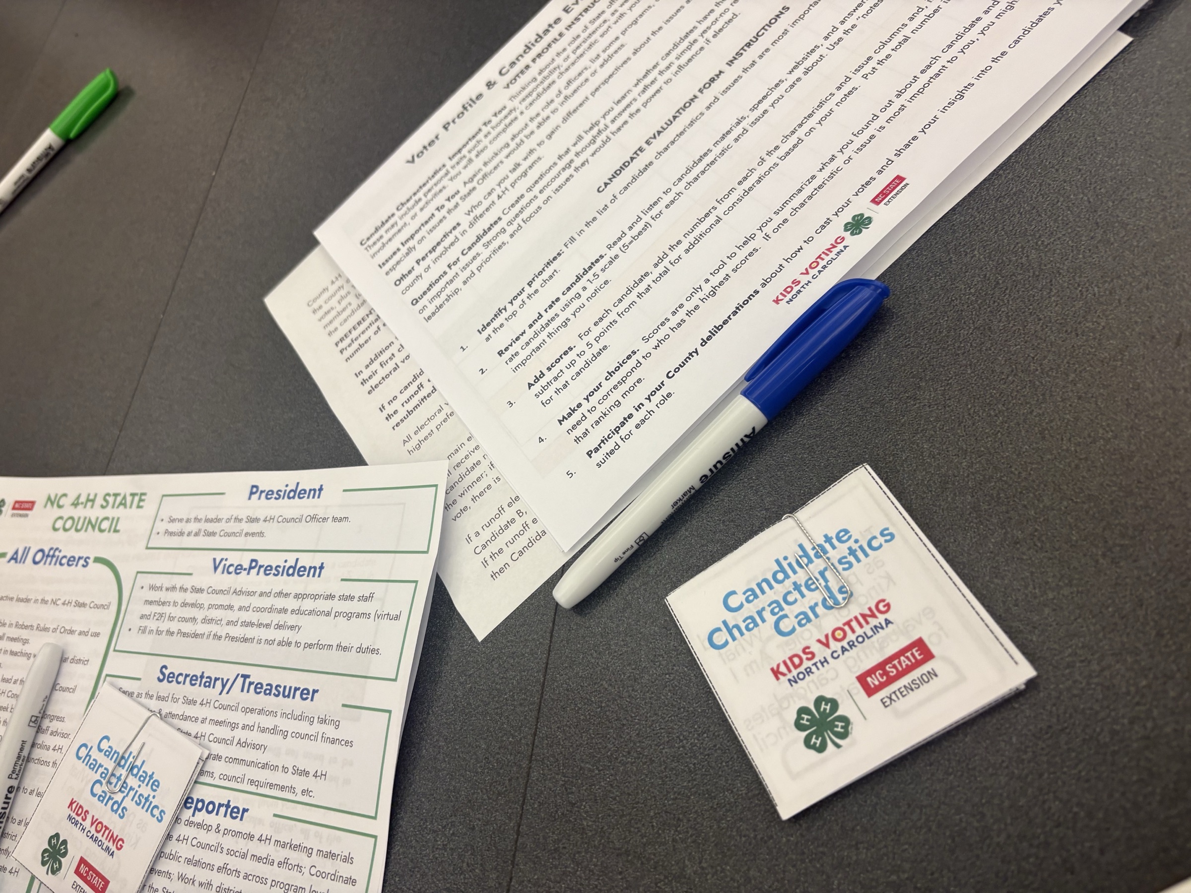 Civic Minds candidate evaluation materials.