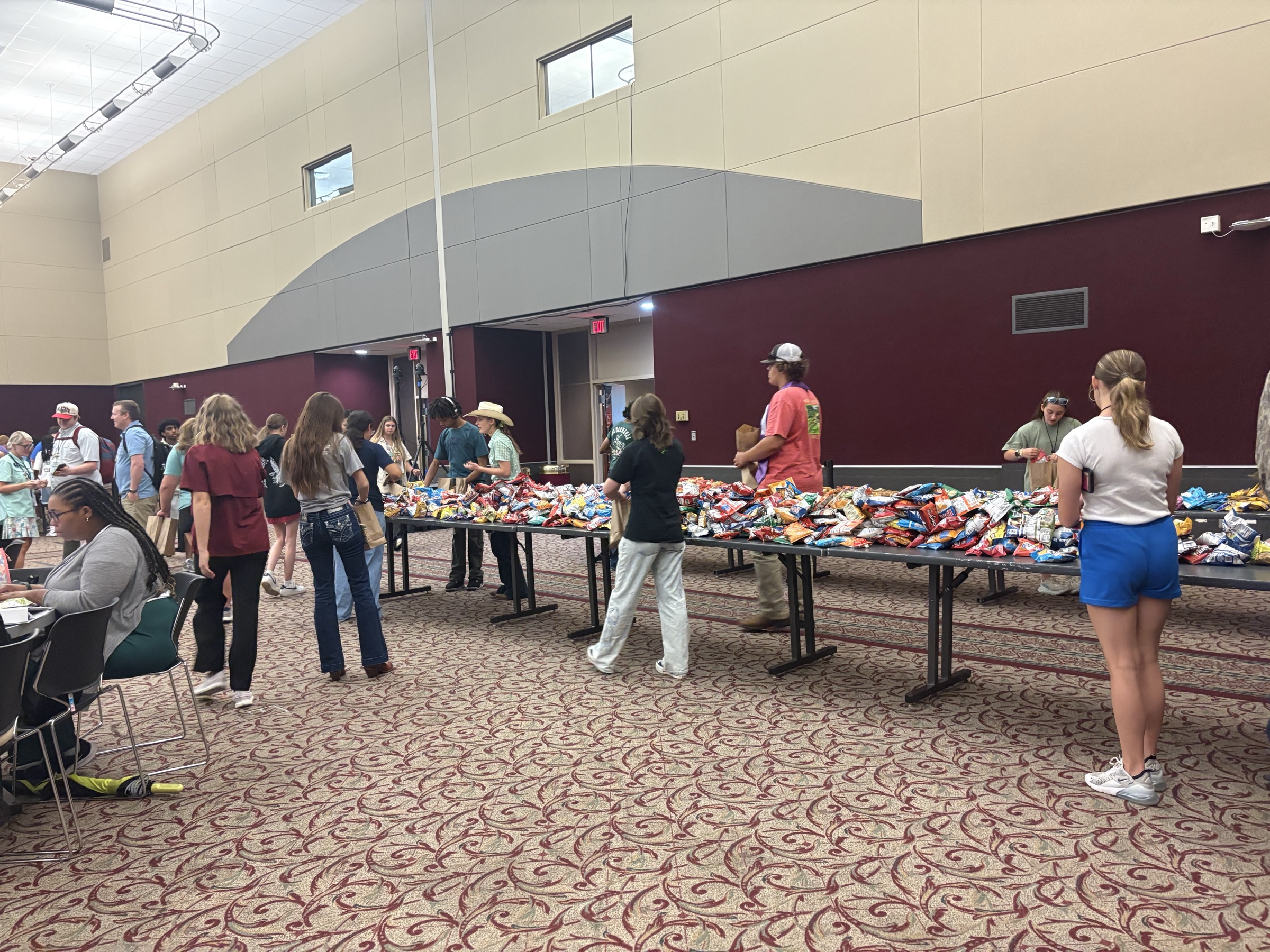 Hands to Service project supplies.