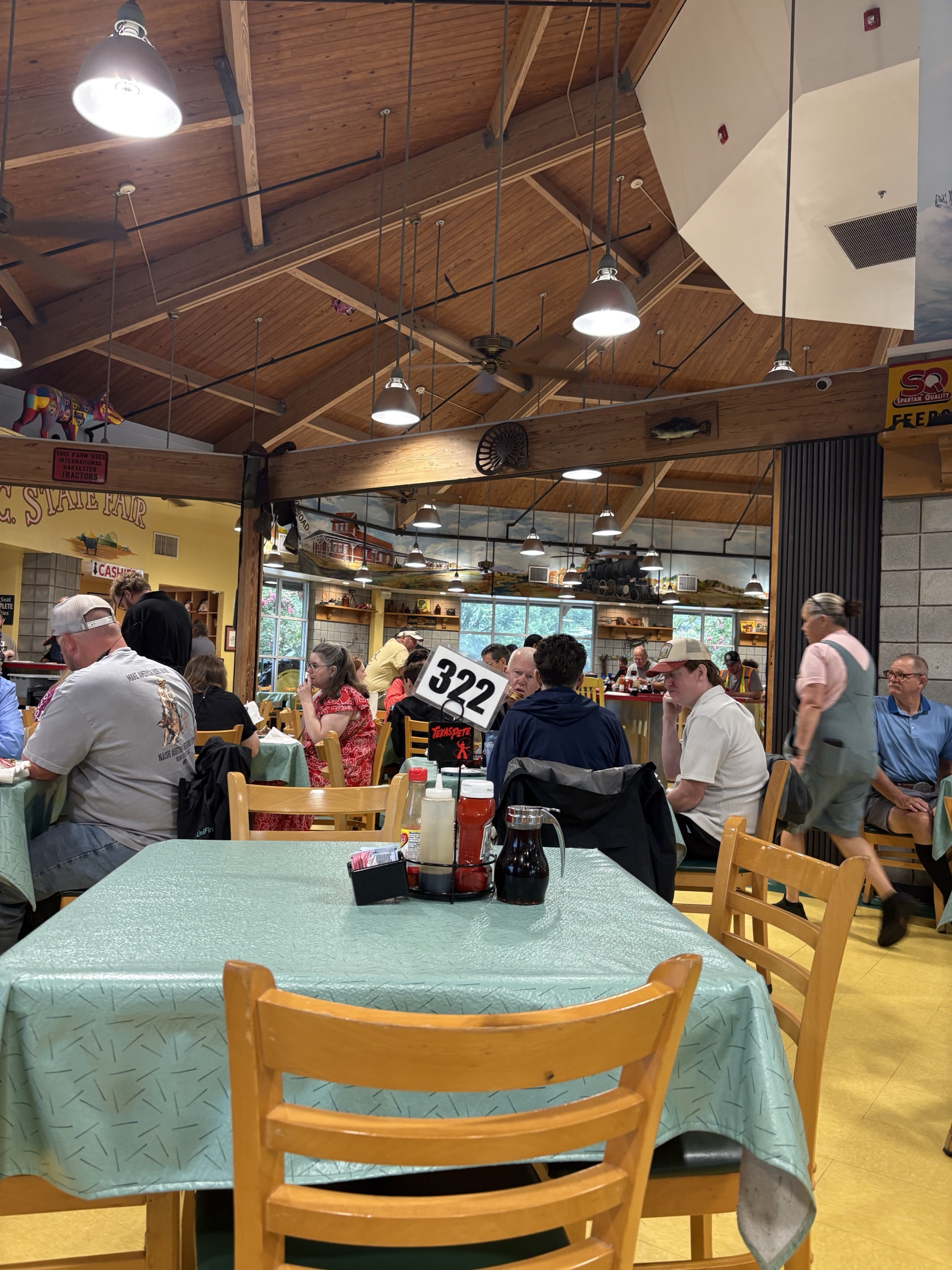 State Farmers Market Restaurant breakfast stop.